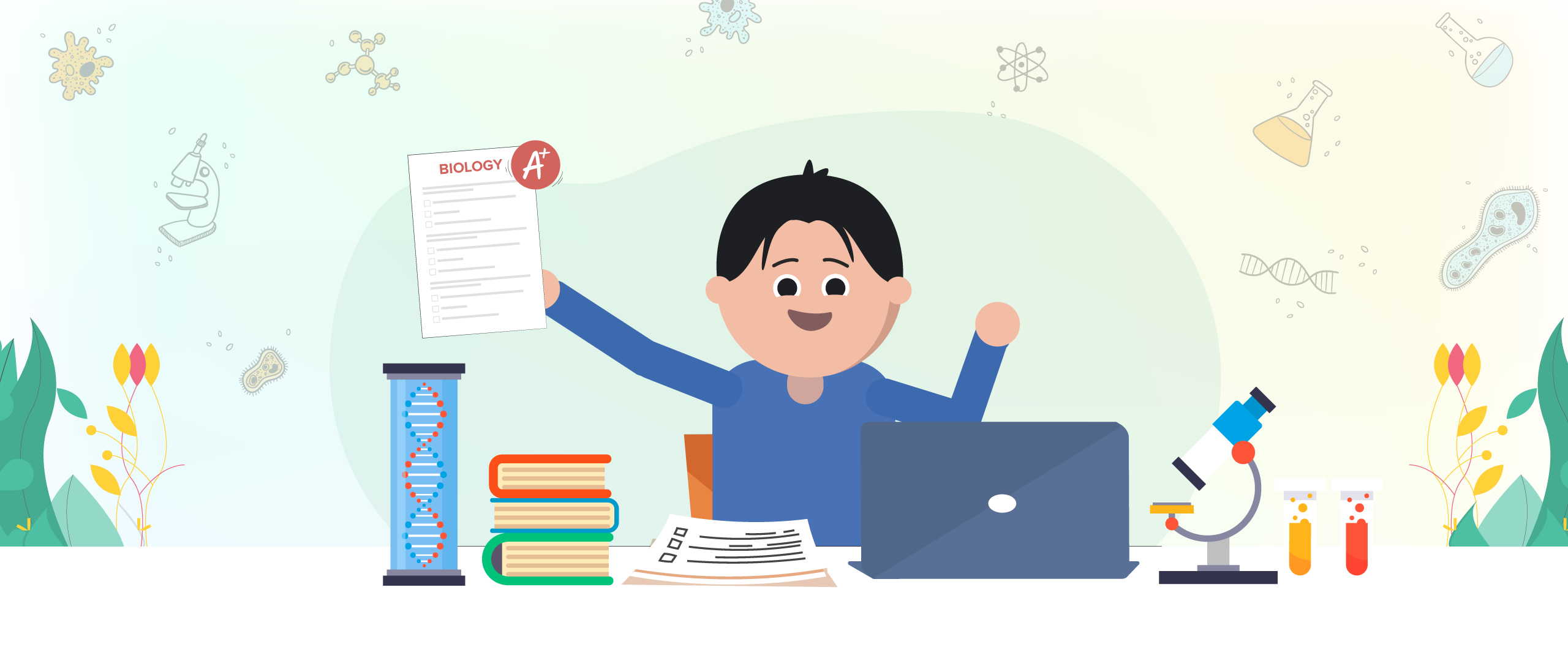 What is the best way to get good marks in biology in grade 11?